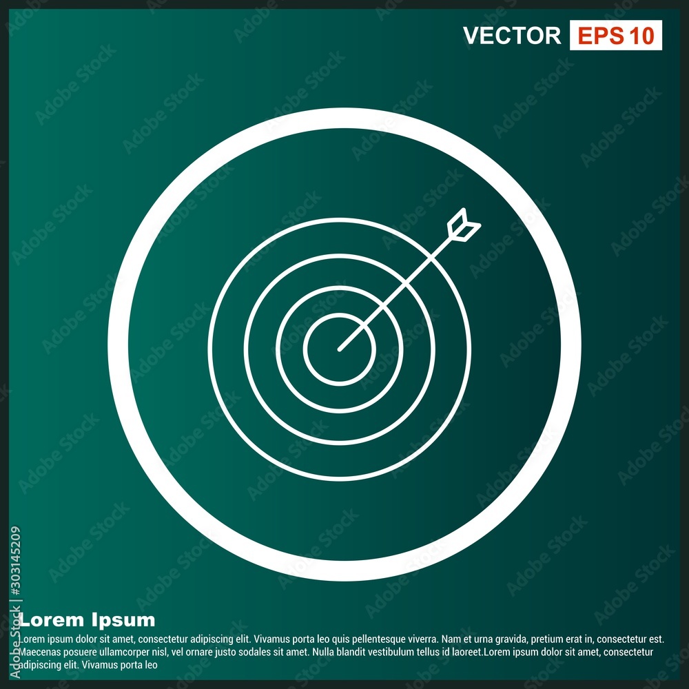 Target Marketing icon for your project Target Marketing icon for your project