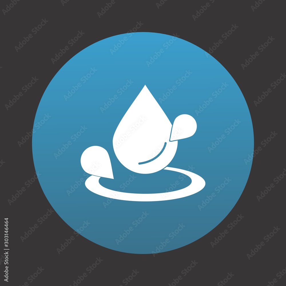 Water icon for your project Water icon for your project