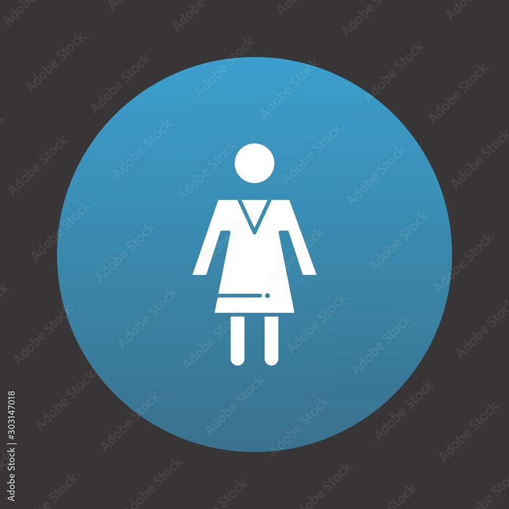 woman icon for your project woman icon for your project