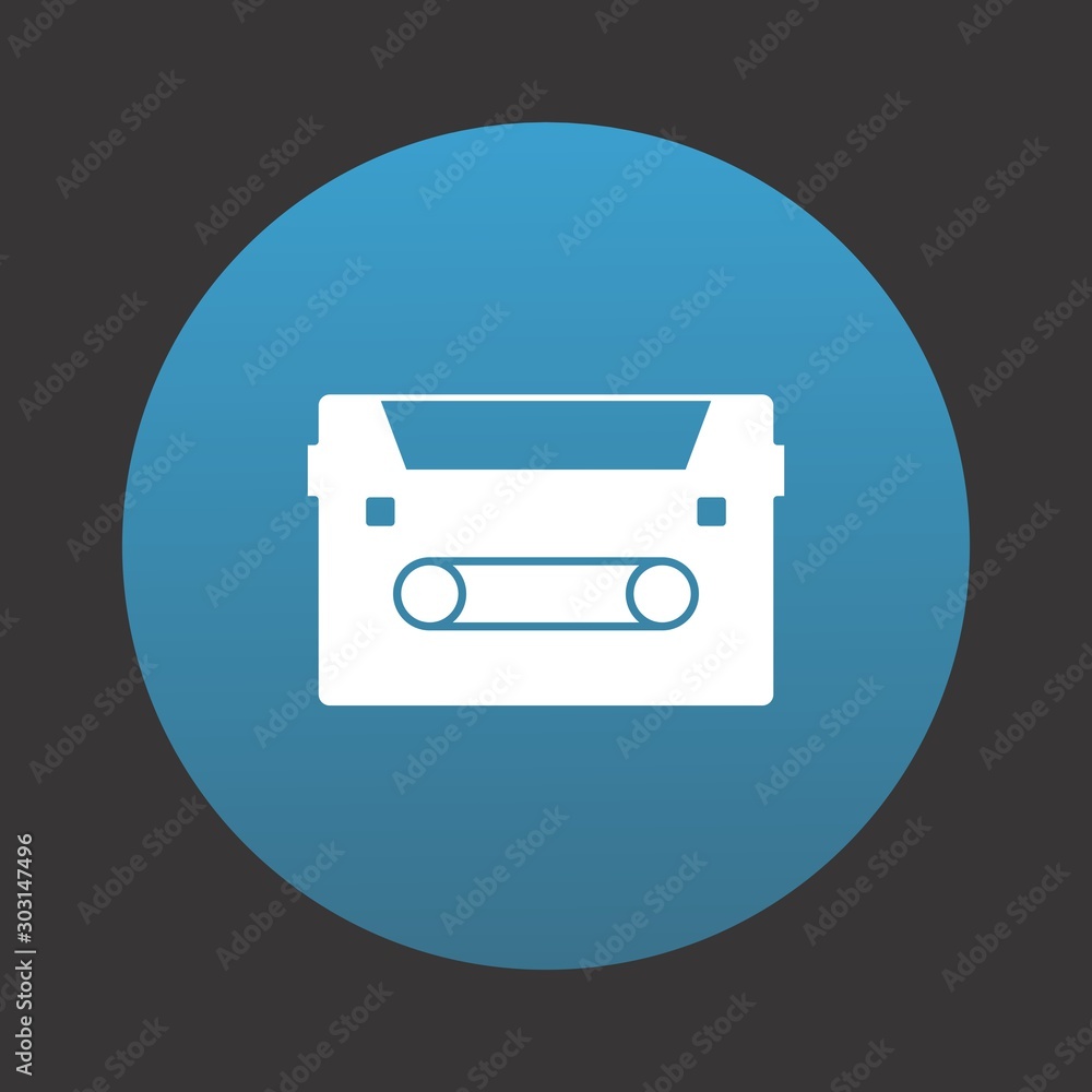 Audio Tape icon for your project Audio Tape icon for your project
