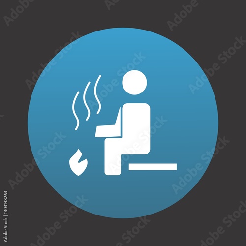 Steam Room icon for your project