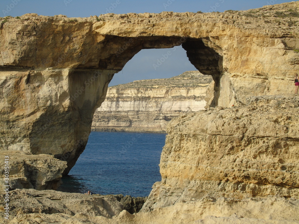 Lazurowe okno na Gozo