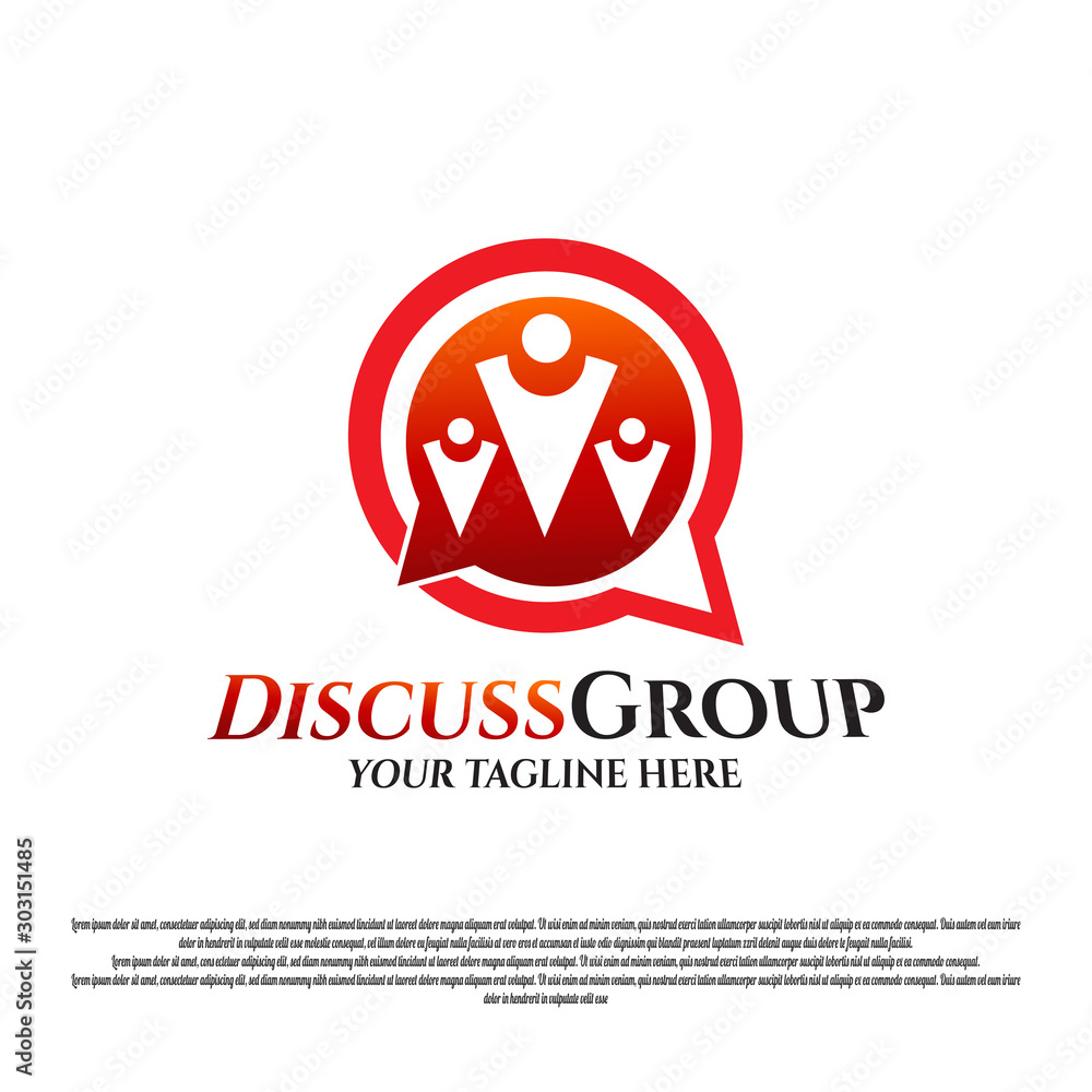 Vector logo design for groups of people or communities Vector logo design for groups of people or communities