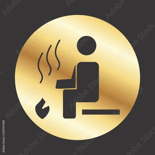 Steam Room icon for your project