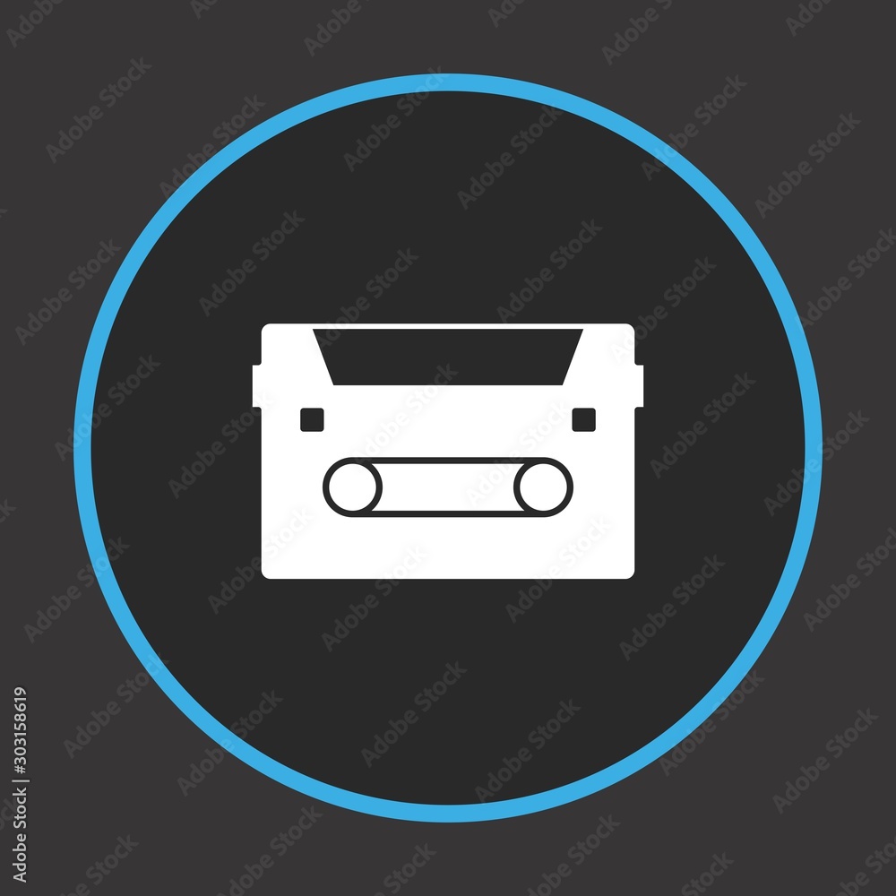 Audio Tape icon for your project Audio Tape icon for your project