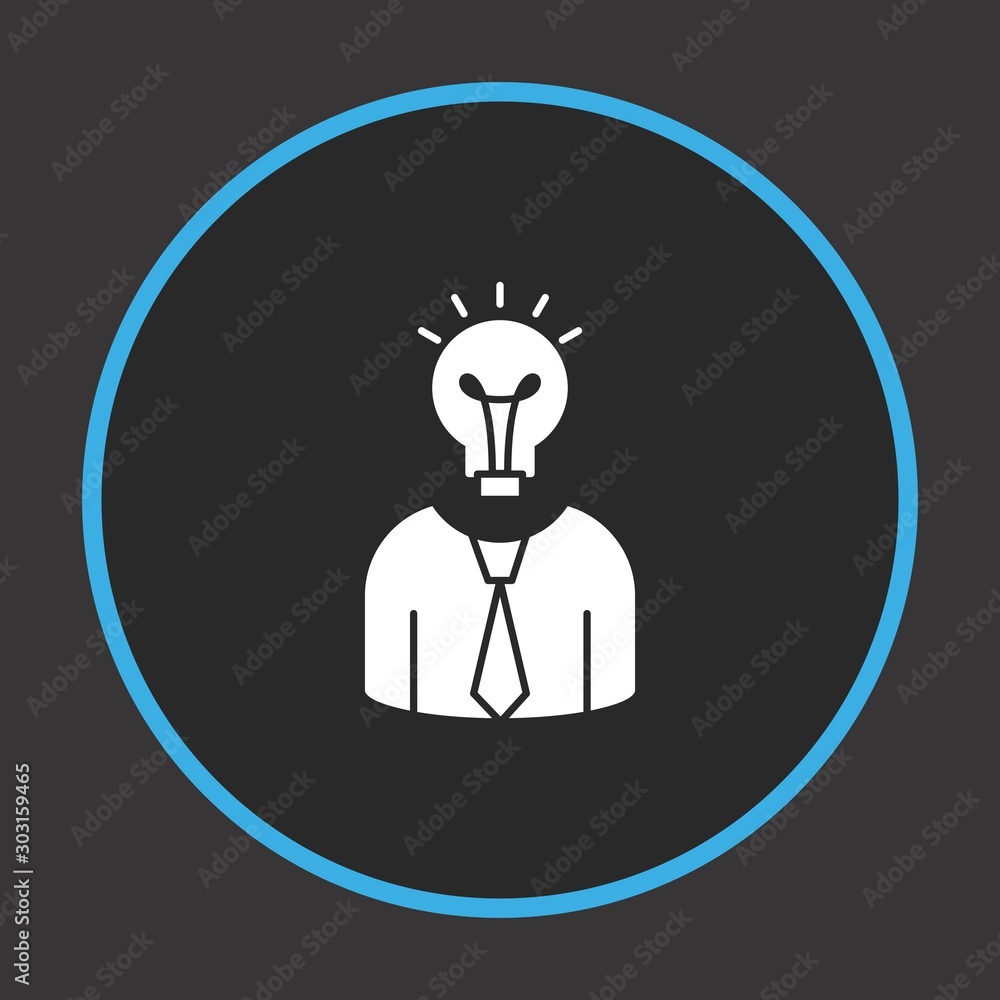 Creative Man icon for your project Creative Man icon for your project