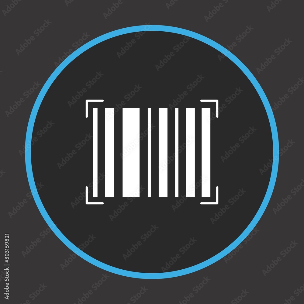 Barcode icon for your project Barcode icon for your project