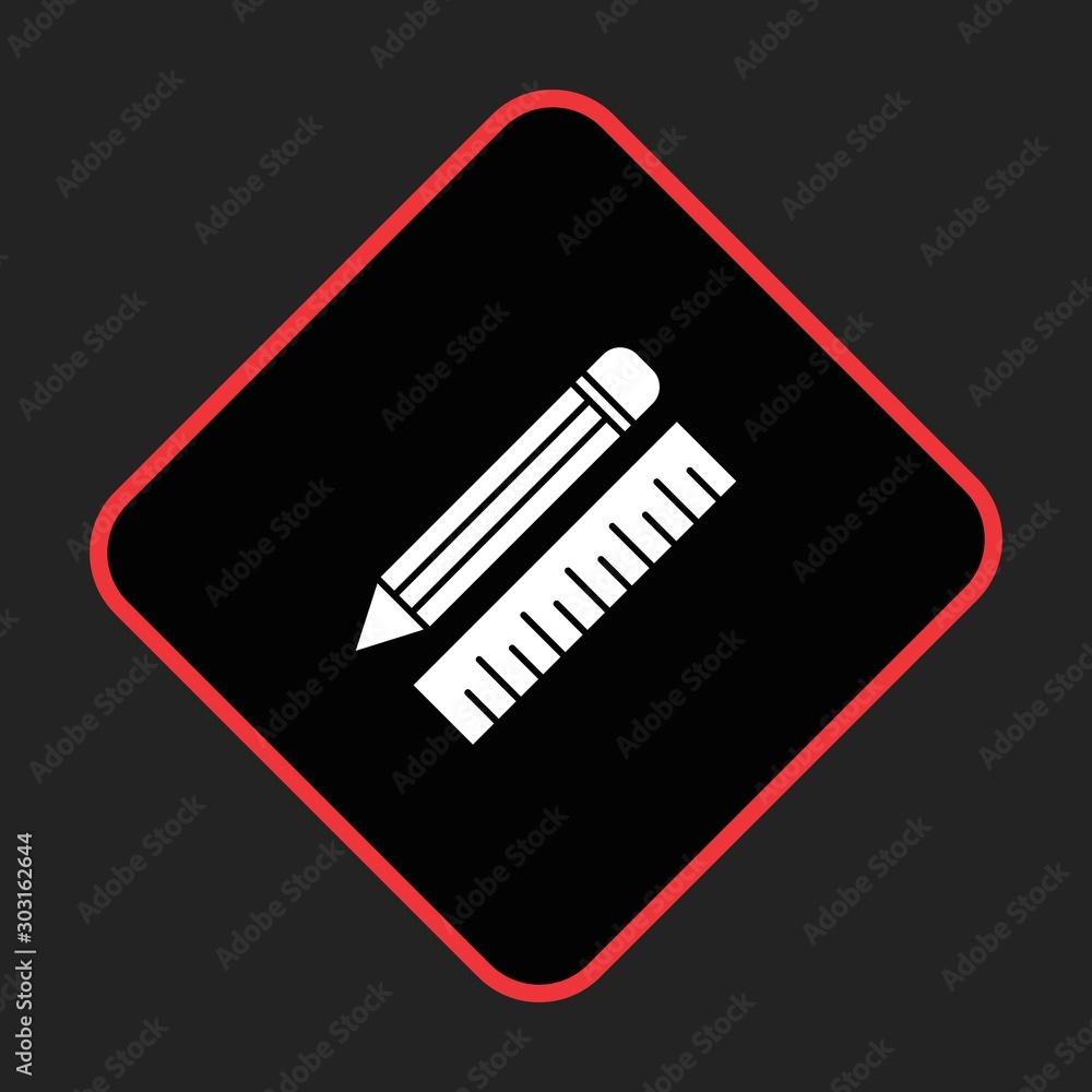 Pencil Scale icon for your project Pencil Scale icon for your project
