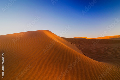 sand dunes in desert © TeguhTofik