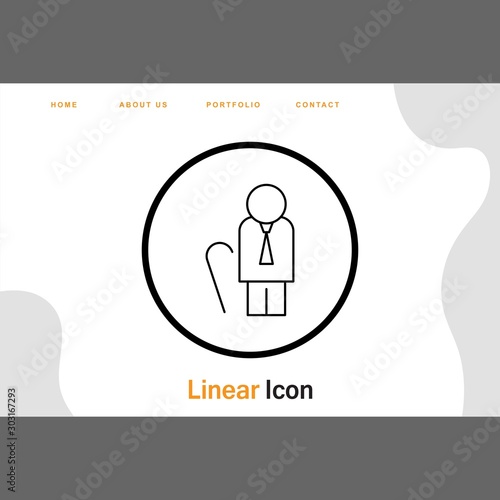  Retirement icon for your project