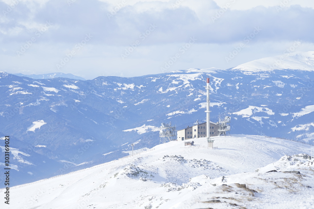 Winterlandschaft Lavanttal