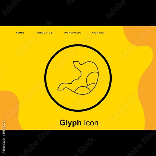  Stomach icon for your project