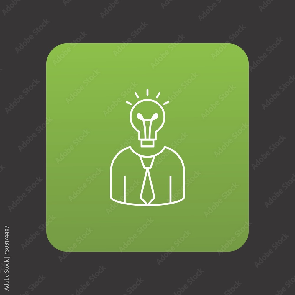 Creative Man icon for your project Creative Man icon for your project