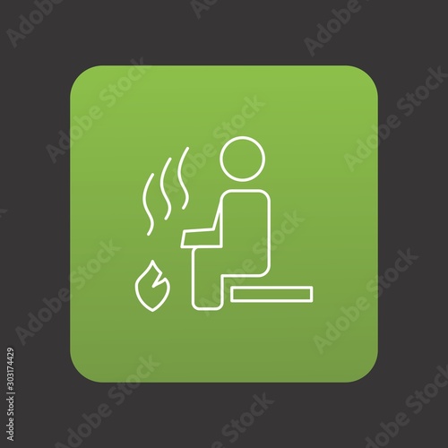 Steam Room icon for your project
