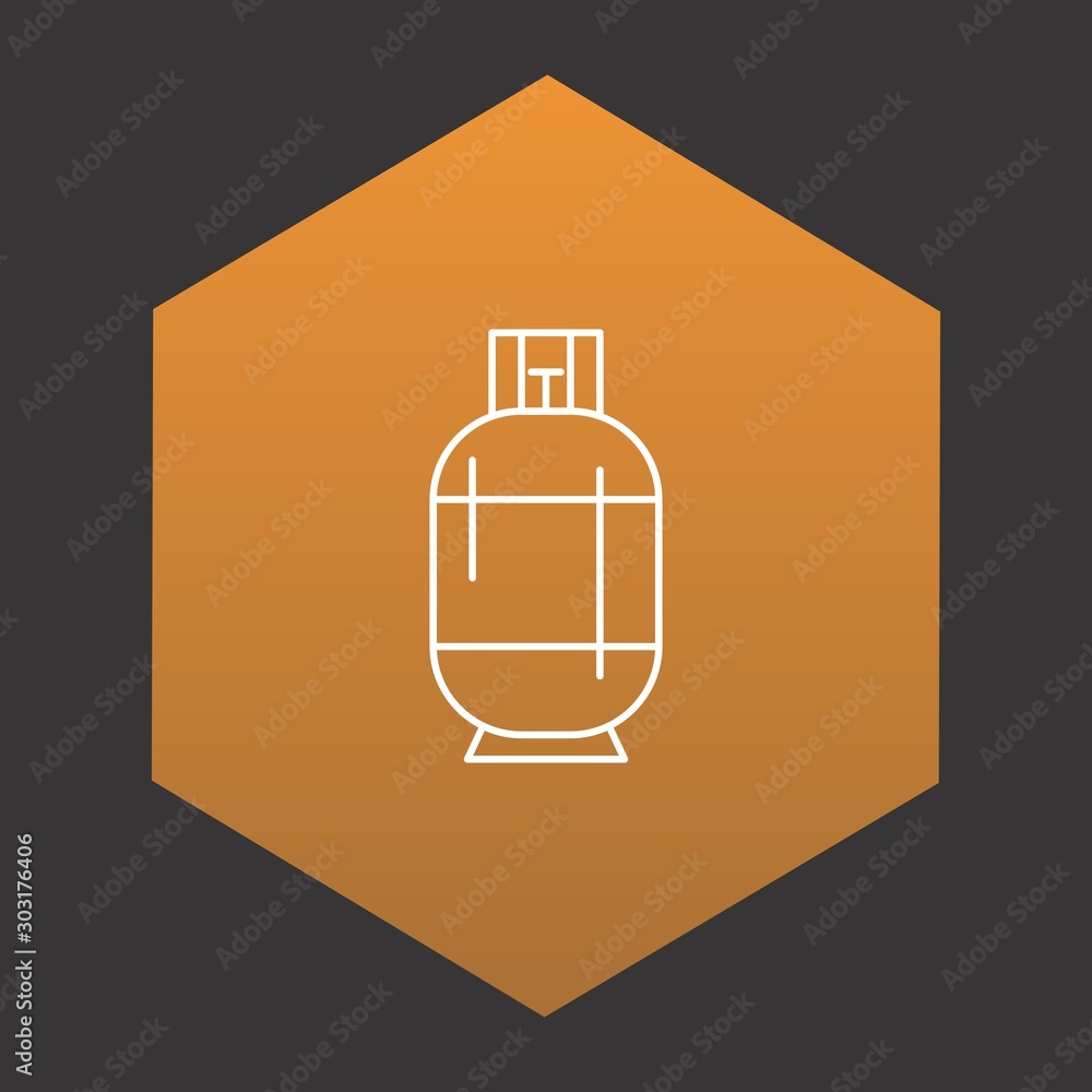 Gas Cylinder icon for your project Gas Cylinder icon for your project