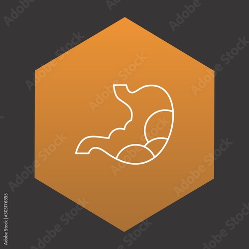  Stomach icon for your project