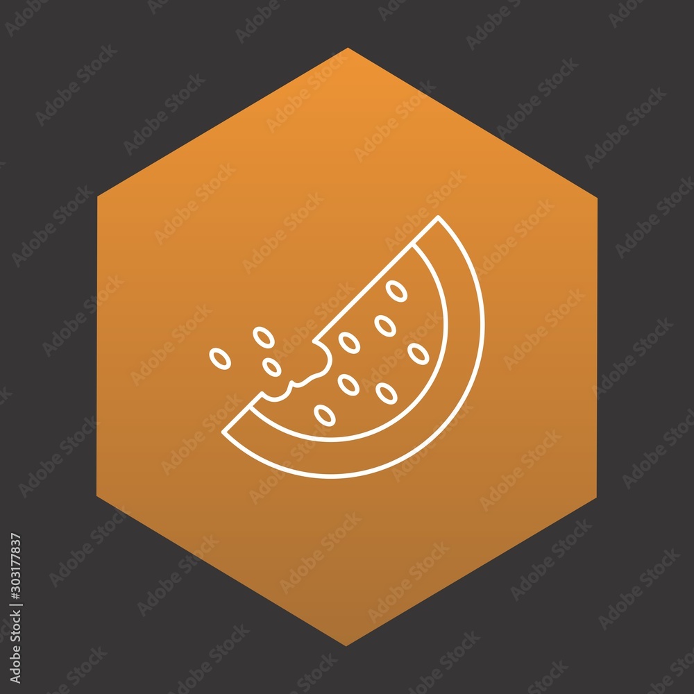 Watermelon icon for your project Watermelon icon for your project