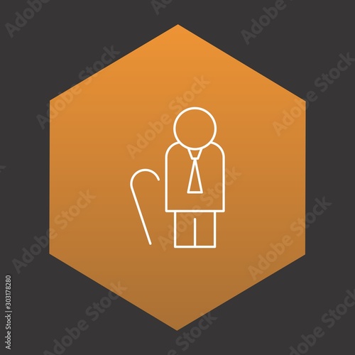  Retirement icon for your project