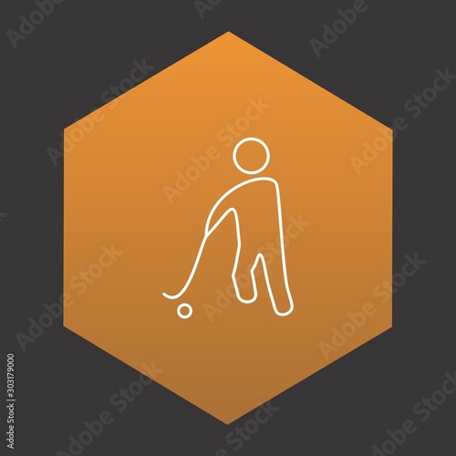 Hockey Player icon for your project