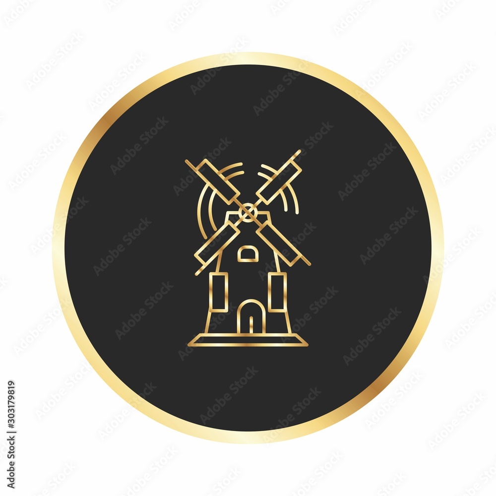Windmill icon for your project Windmill icon for your project