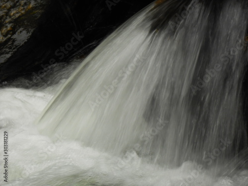 Reshi River waterfall Pedong Delep Sikkim photo