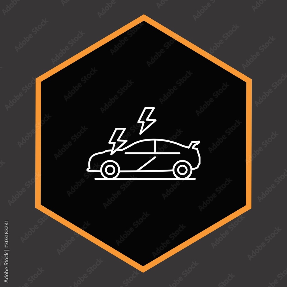 Fototapeta premium car icon for your project