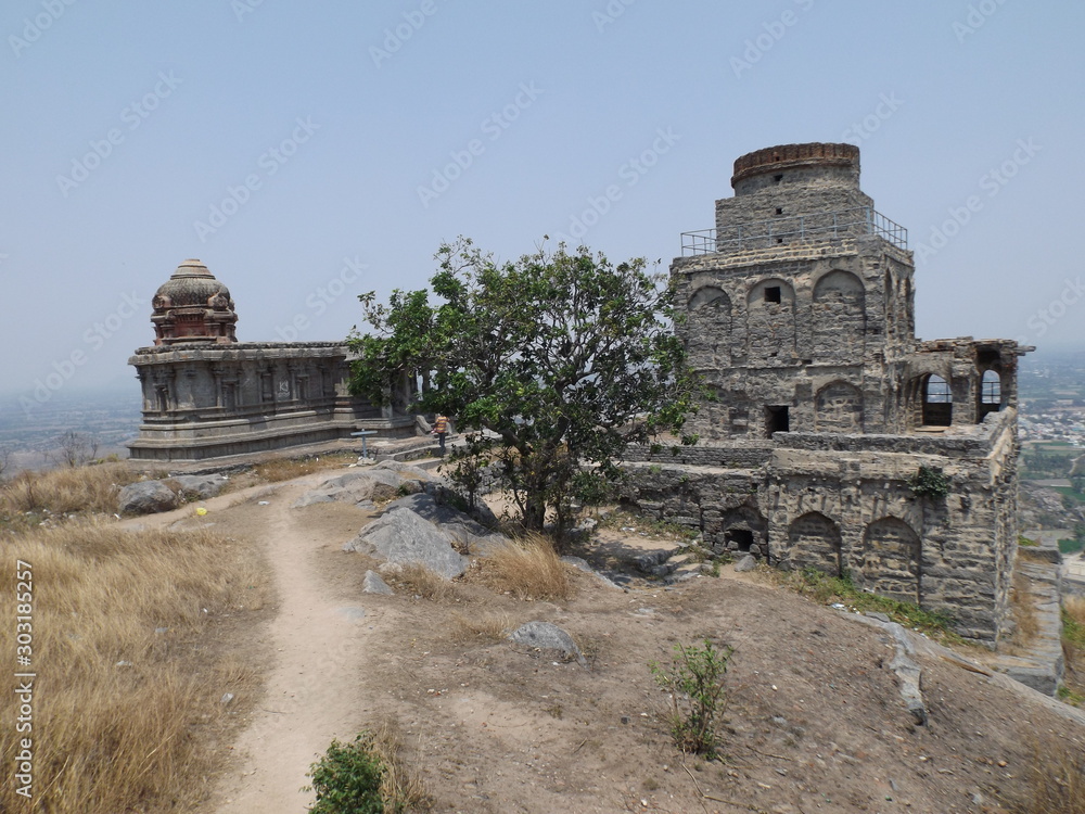 Old and Beautiful Gingee Fort with various Beautiful Look and Locations