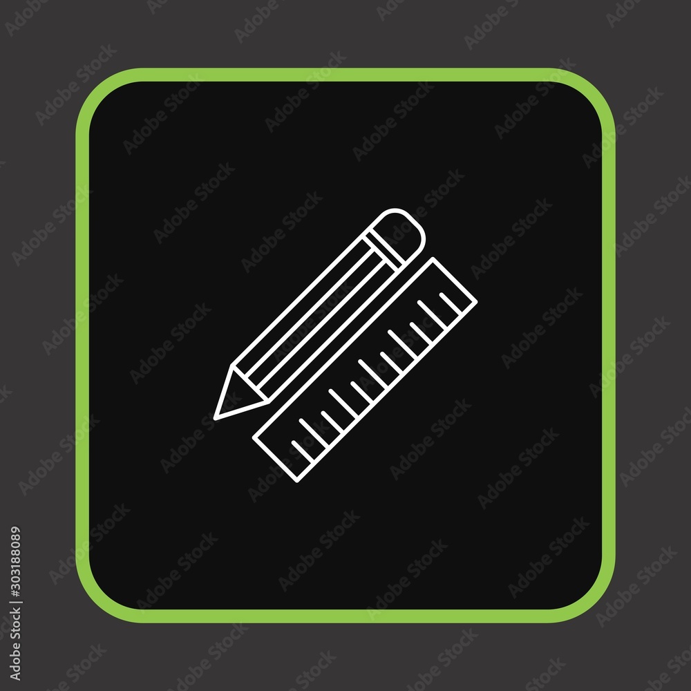 Pencil Scale icon for your project Pencil Scale icon for your project