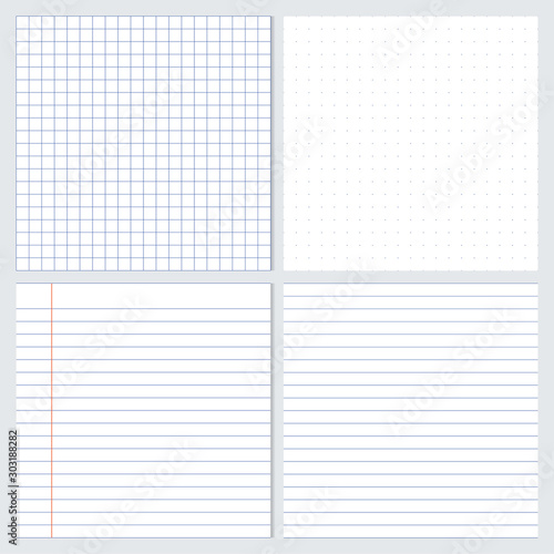Business paper Set Notebook