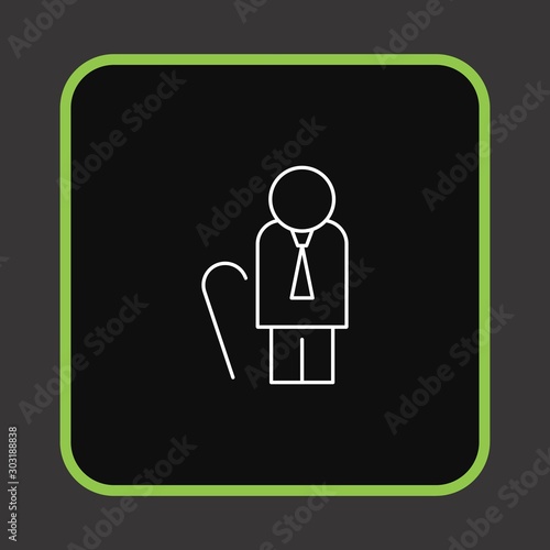  Retirement icon for your project