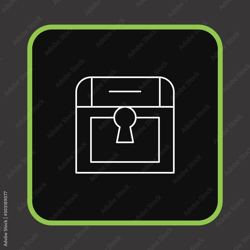 Treasure Chest icon for your project Treasure Chest icon for your project