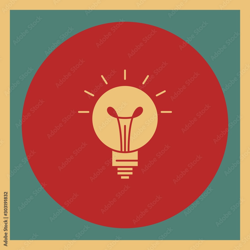 Bulb icon for your project Bulb icon for your project