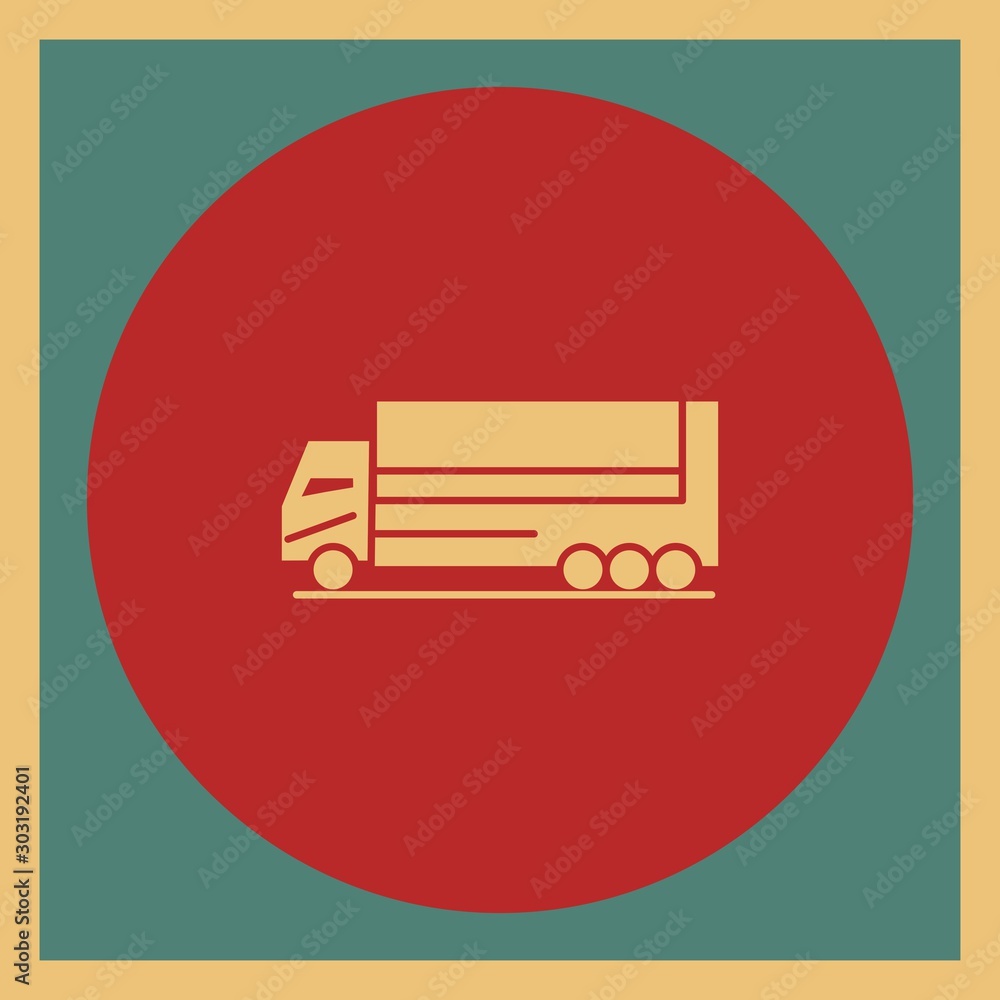 Delivery Truck icon for your project Delivery Truck icon for your project