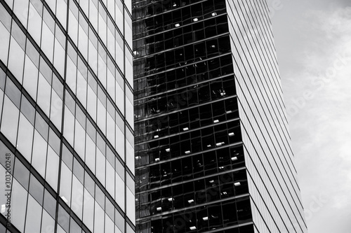 Photography modern office building in toronto