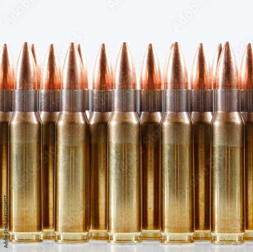 Foto Hunting cartridges of caliber. 308 Win