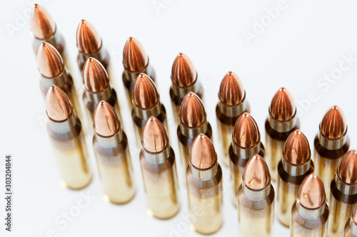Hunting cartridges of caliber. 308 Win