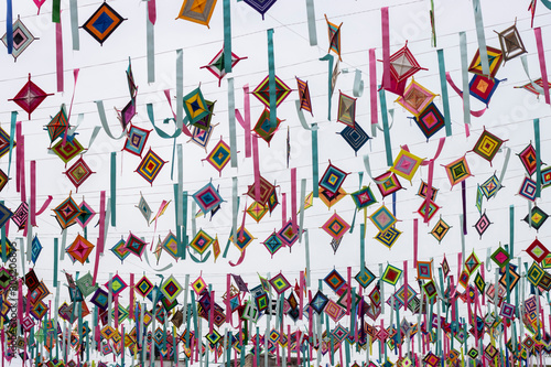 mexican mandalas ojos de dio colorful patterns