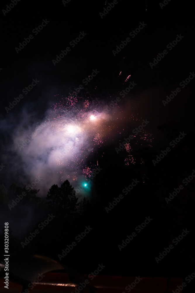 Buntes Feuerwerk - Colorful Firework 