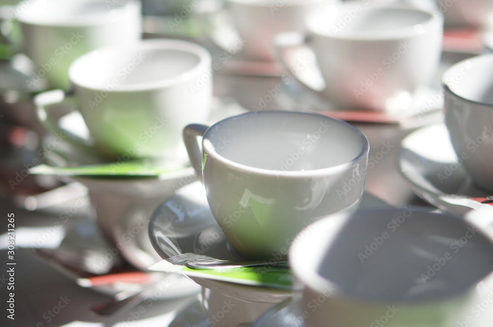cup of coffee on table cup of coffee on table