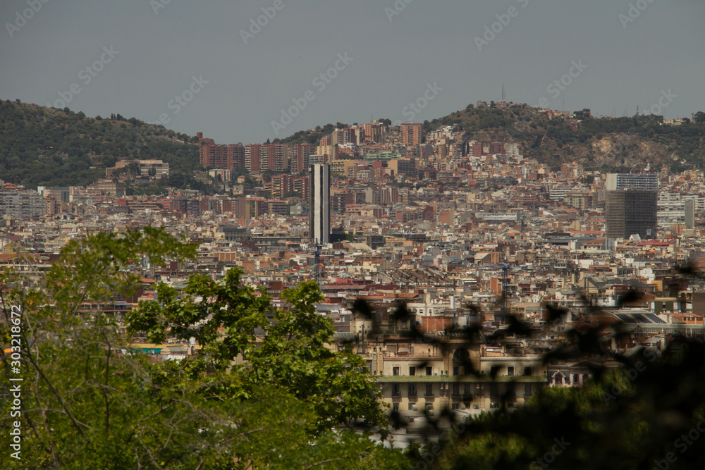 view of Barcelona Spain 