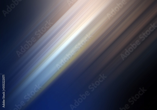 Abstract parallel light rays beams lines falling from the right side. Material for apps  projects  publications.