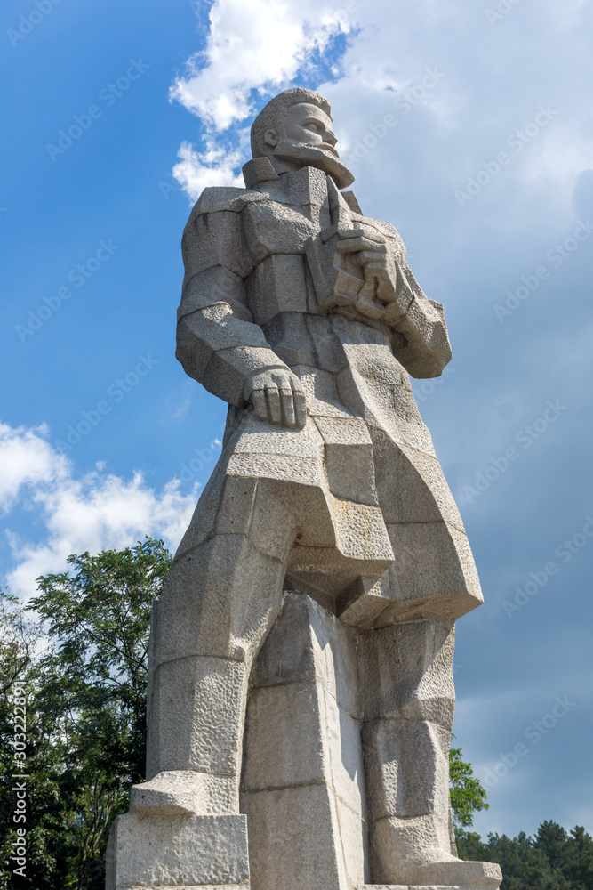 Memorial complex Hristo Botev in town of Kalofer, Bulgaria