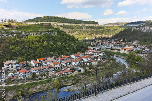 Panorama of city of Veliko Tarnovo, Bulgaria