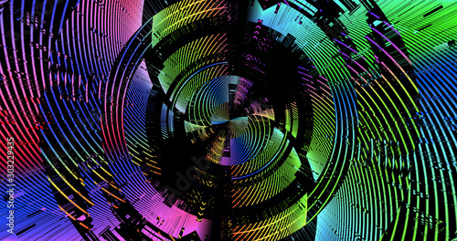 abstract dynamic effect for background