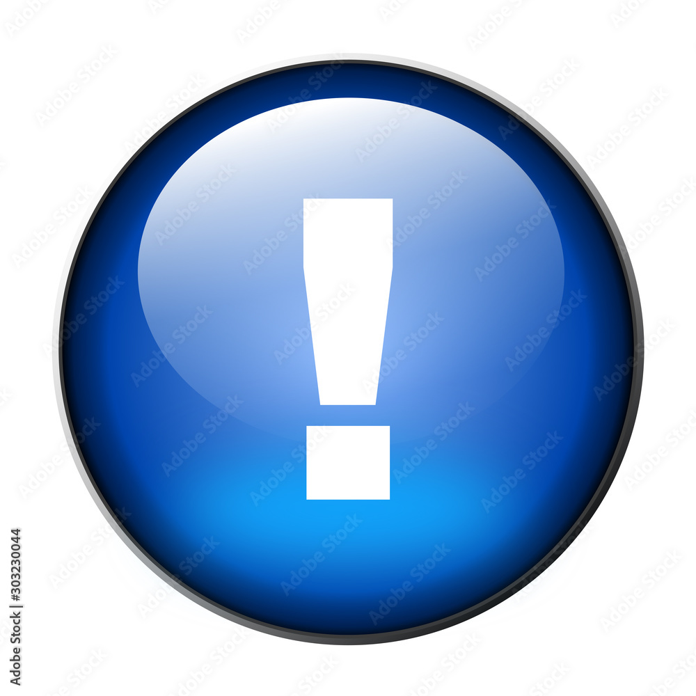 blue exclamation mark blue exclamation mark