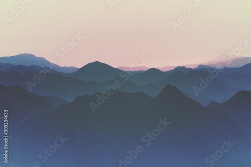 Fototapeta Naklejka Na Ścianę i Meble -  Malibu Mountains