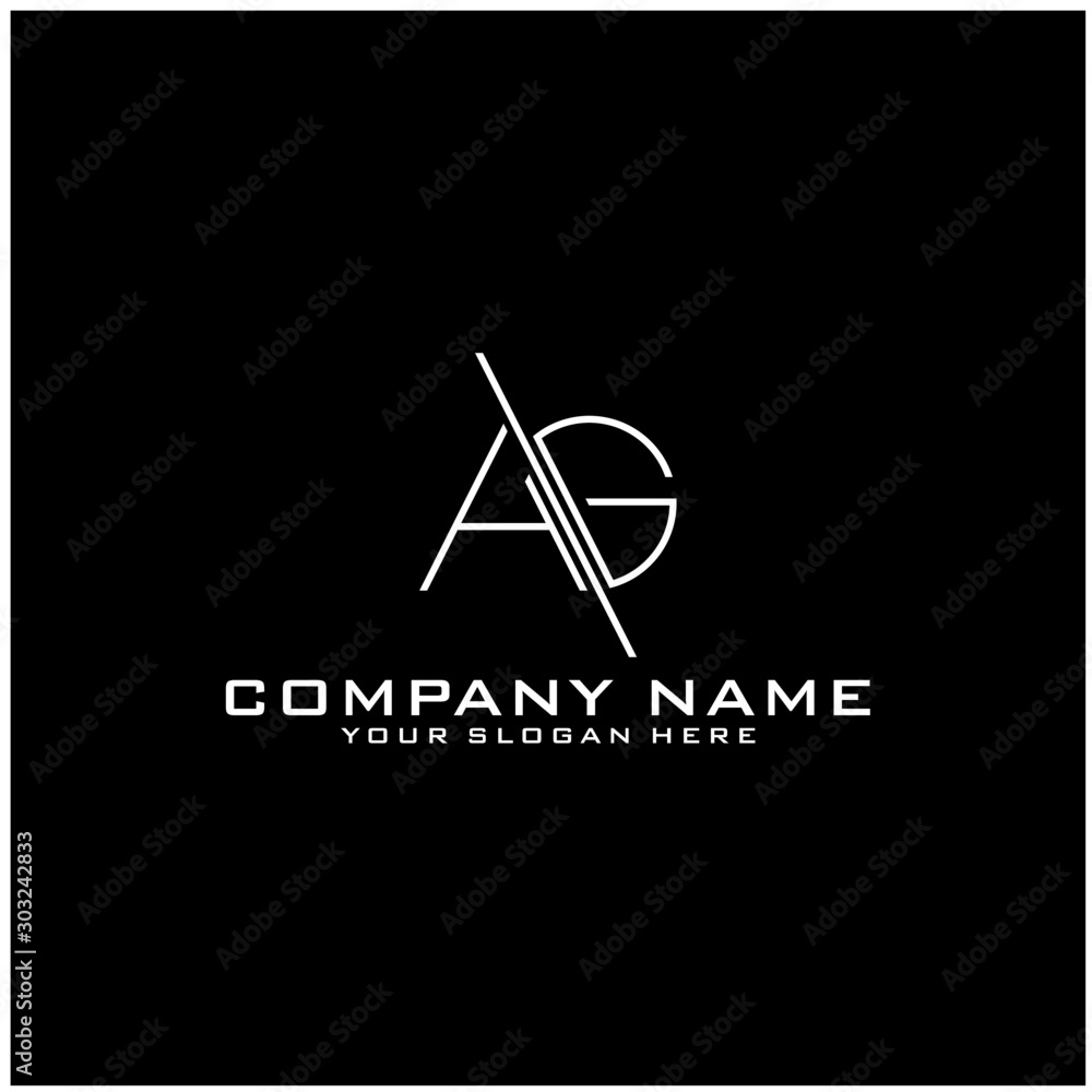 Letter HG logo icon design template elements Letter HG logo icon design template elements
