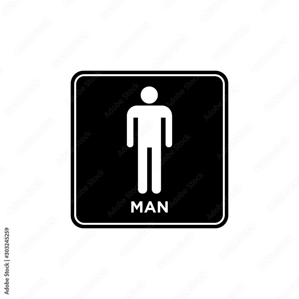 vector toilet sign symbol icon design vector toilet sign symbol icon design