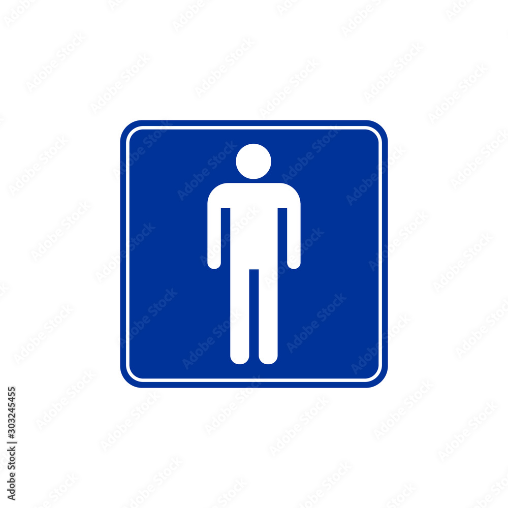 vector toilet sign symbol icon design vector toilet sign symbol icon design
