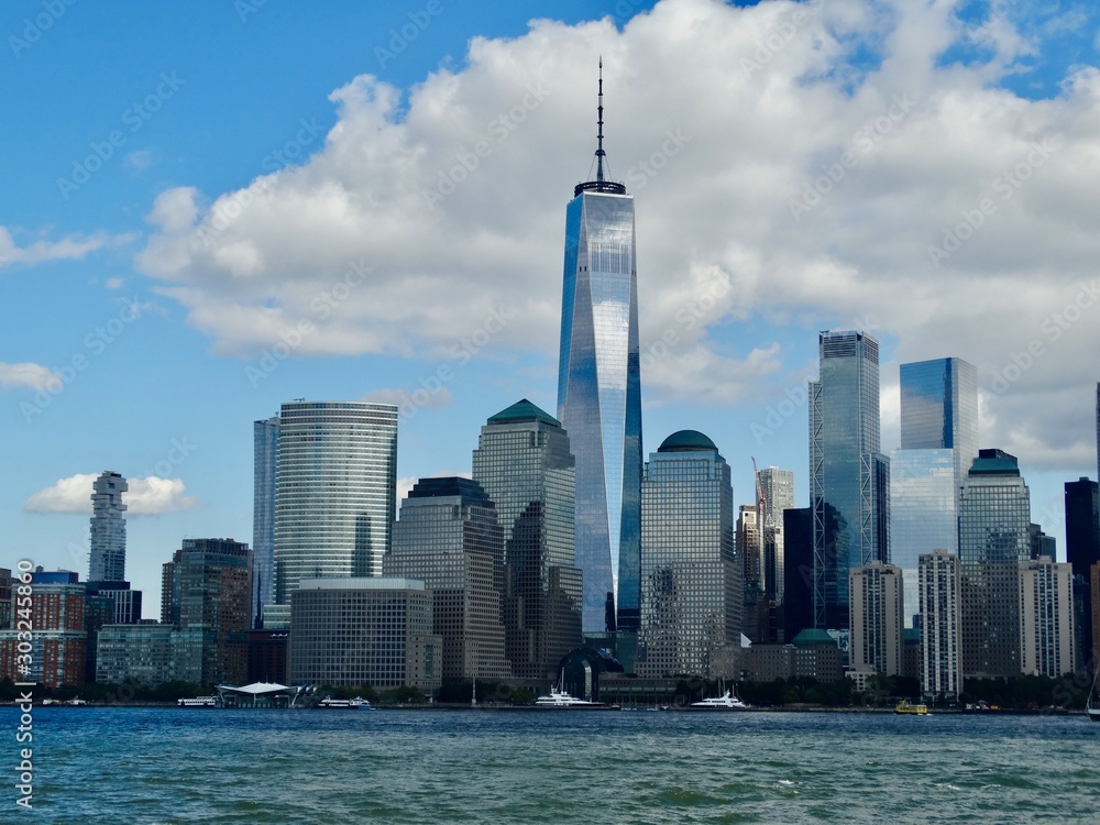 Fototapeta premium cool Manhattan skyline